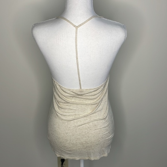 Silence & Noise Bubble Front & Wrap Cream Women's Top - Picture 5 of 11
